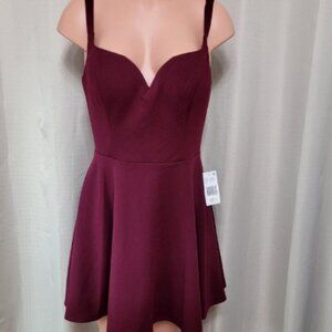 B. Darlin Fit N Flare Mini Dress Junior's